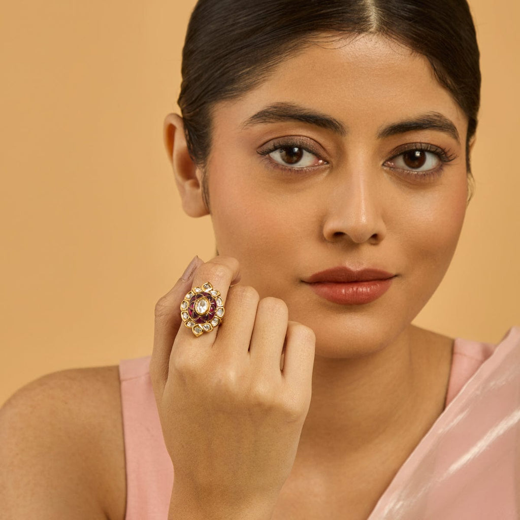 Kundan Finger Ring Kundan Finger Ring 178268