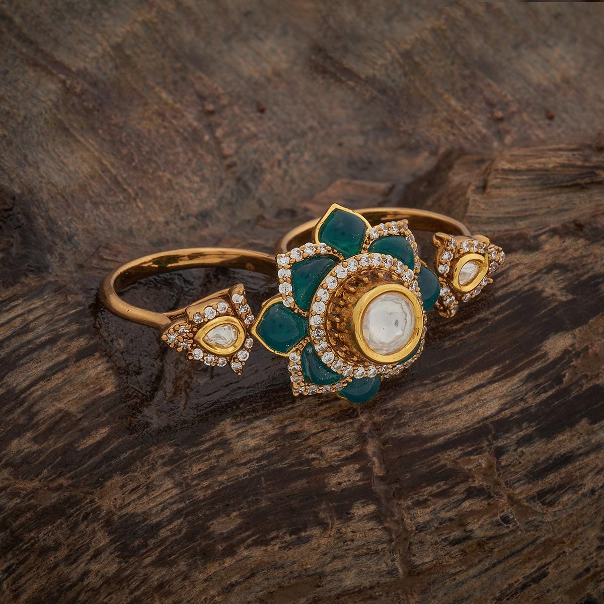 Kundan Finger Ring Kundan Finger Ring 179686