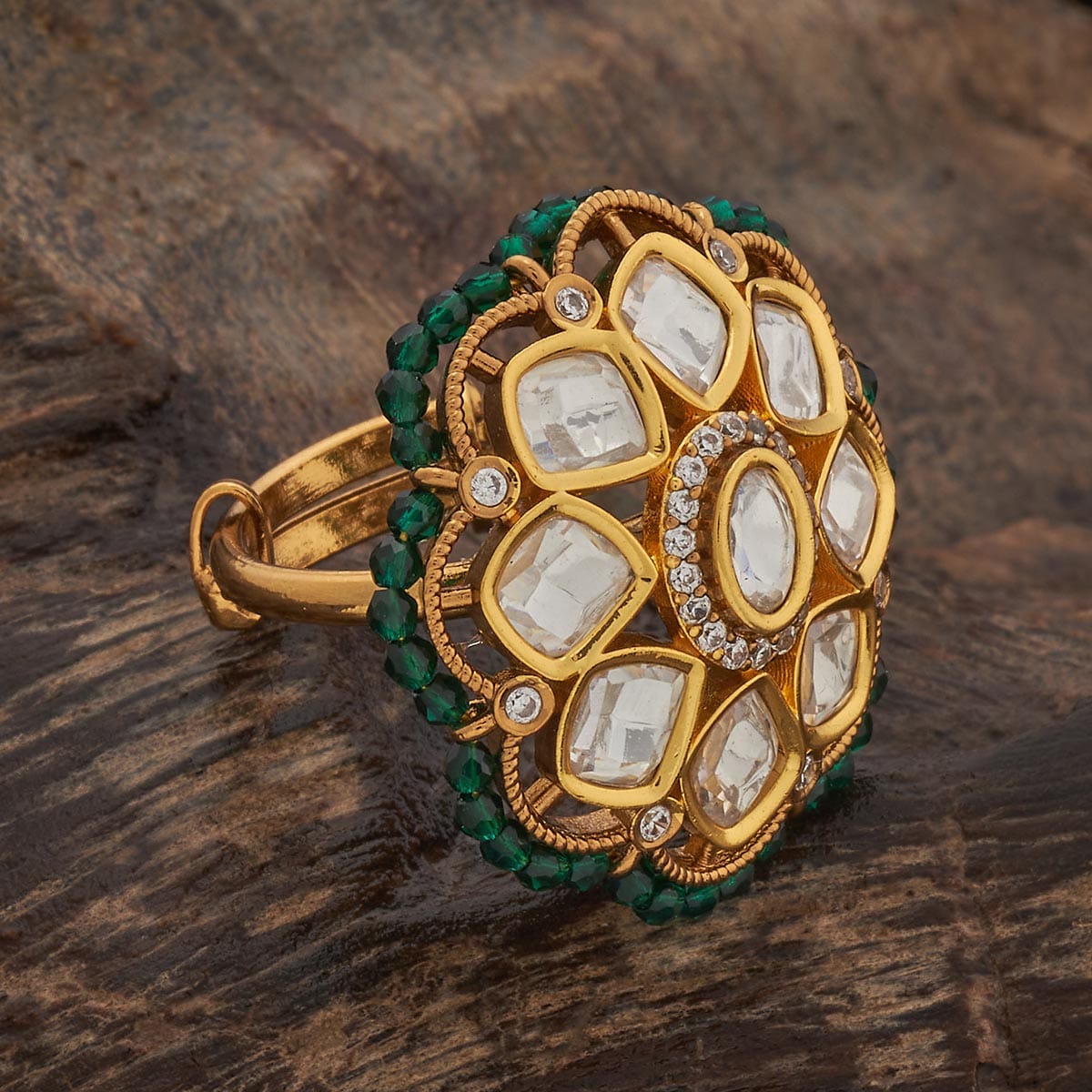 Kundan Finger Ring Kundan Finger Ring 182155