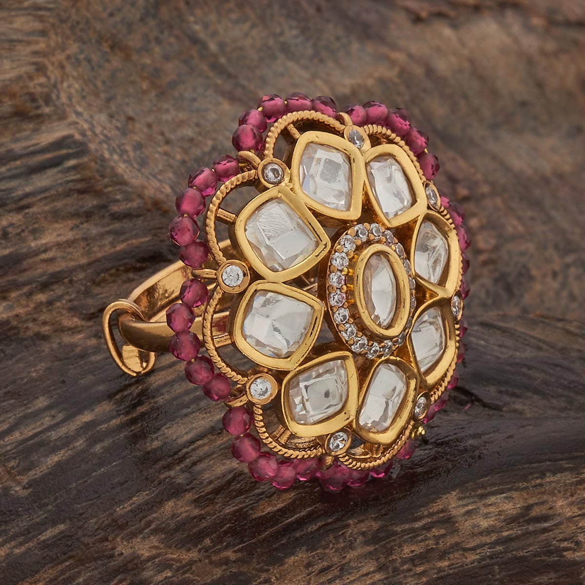 Kundan Finger Ring Kundan Finger Ring 182155