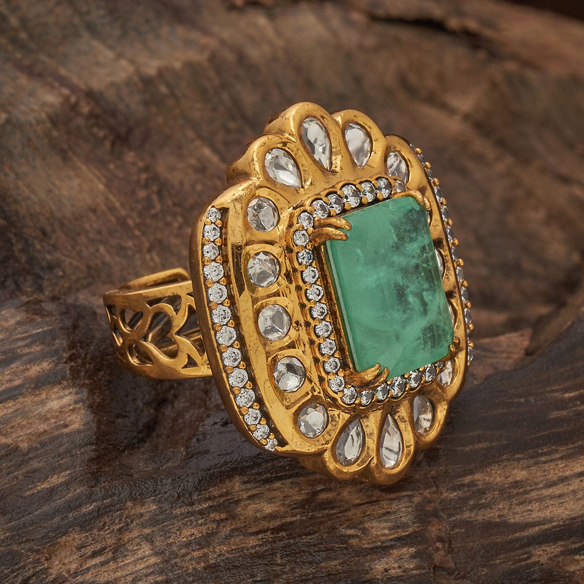 Kundan Finger Ring Kundan Finger Ring 182228