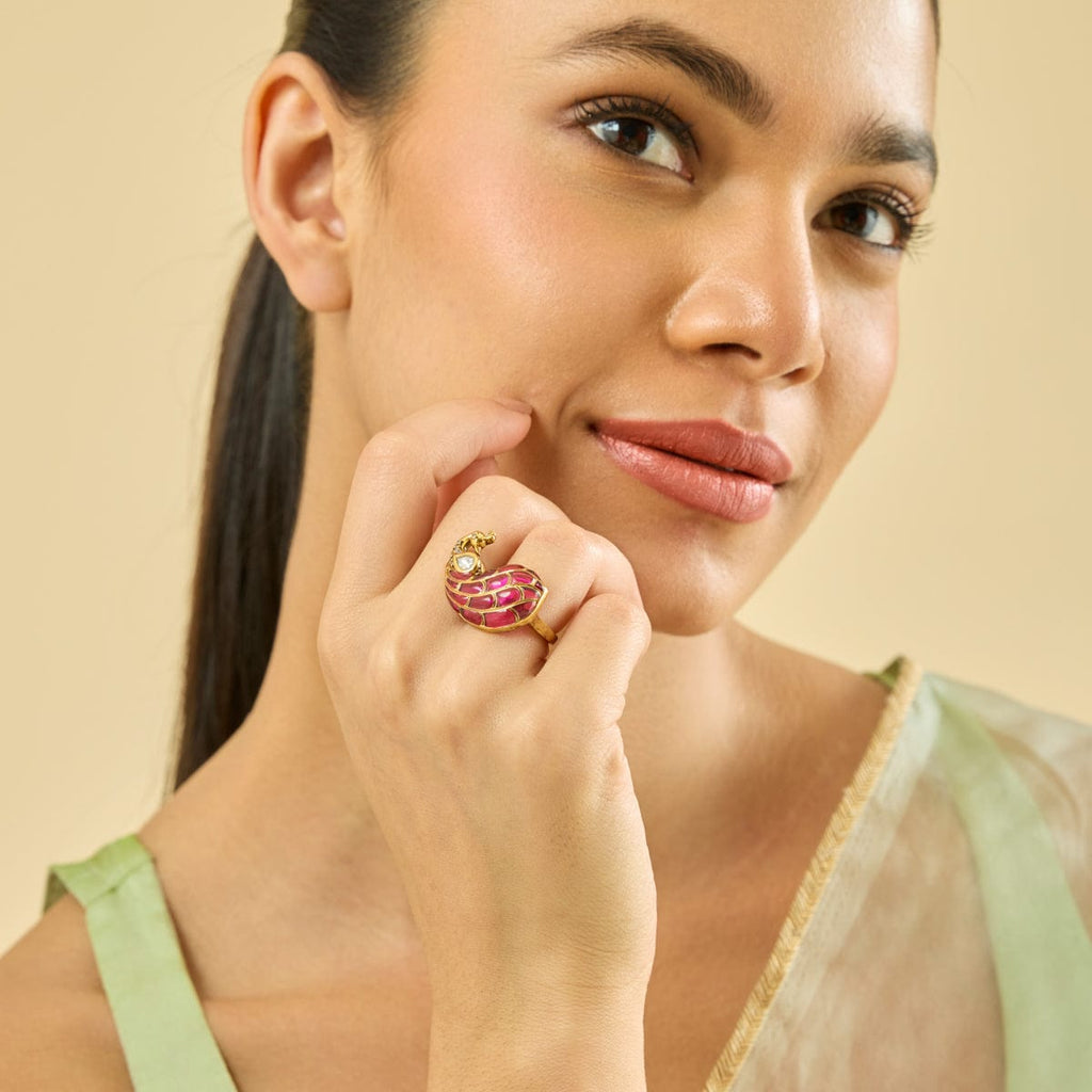 Kundan Finger Ring Kundan Finger Ring 182235