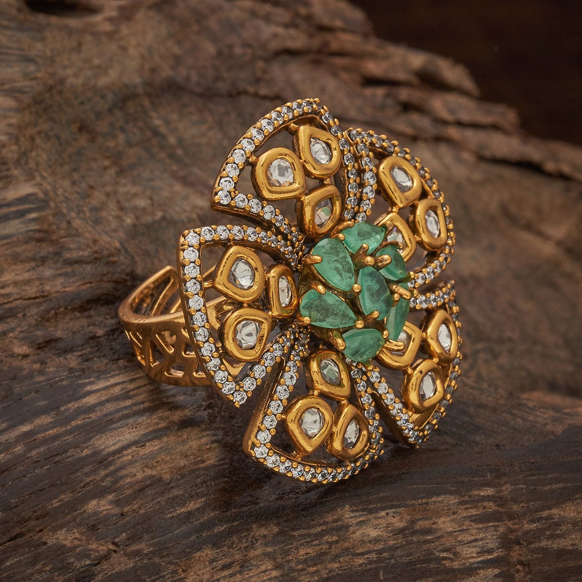 Kundan Finger Ring Kundan Finger Ring 182245