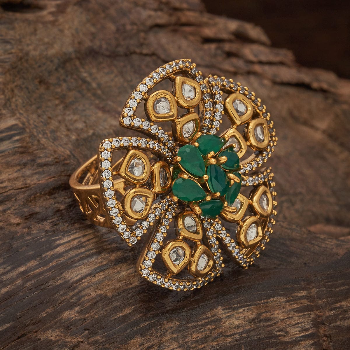 Kundan Finger Ring Kundan Finger Ring 182245