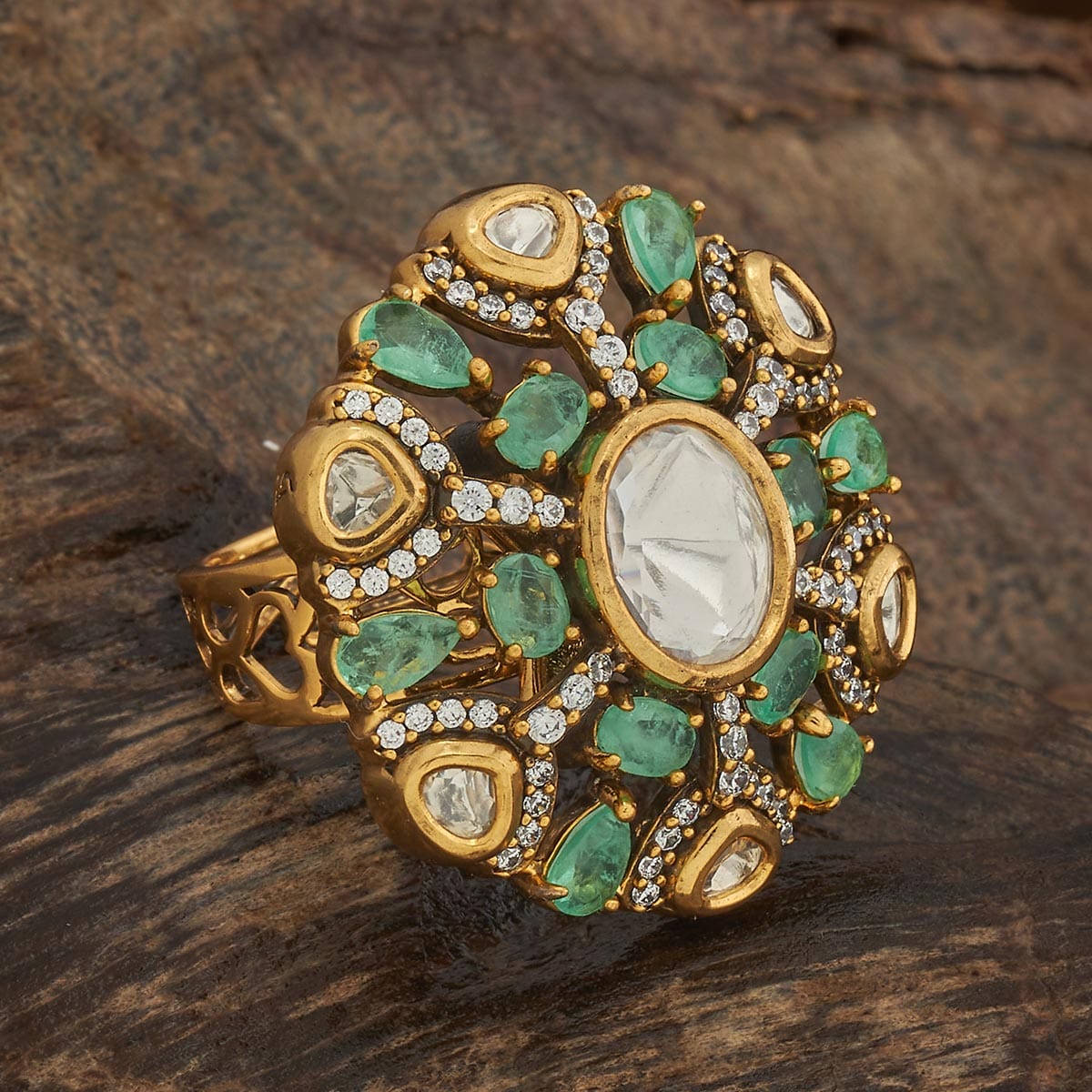 Kundan Finger Ring Kundan Finger Ring 182246