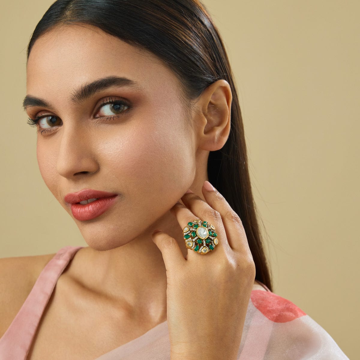 Kundan Finger Ring Kundan Finger Ring 182246