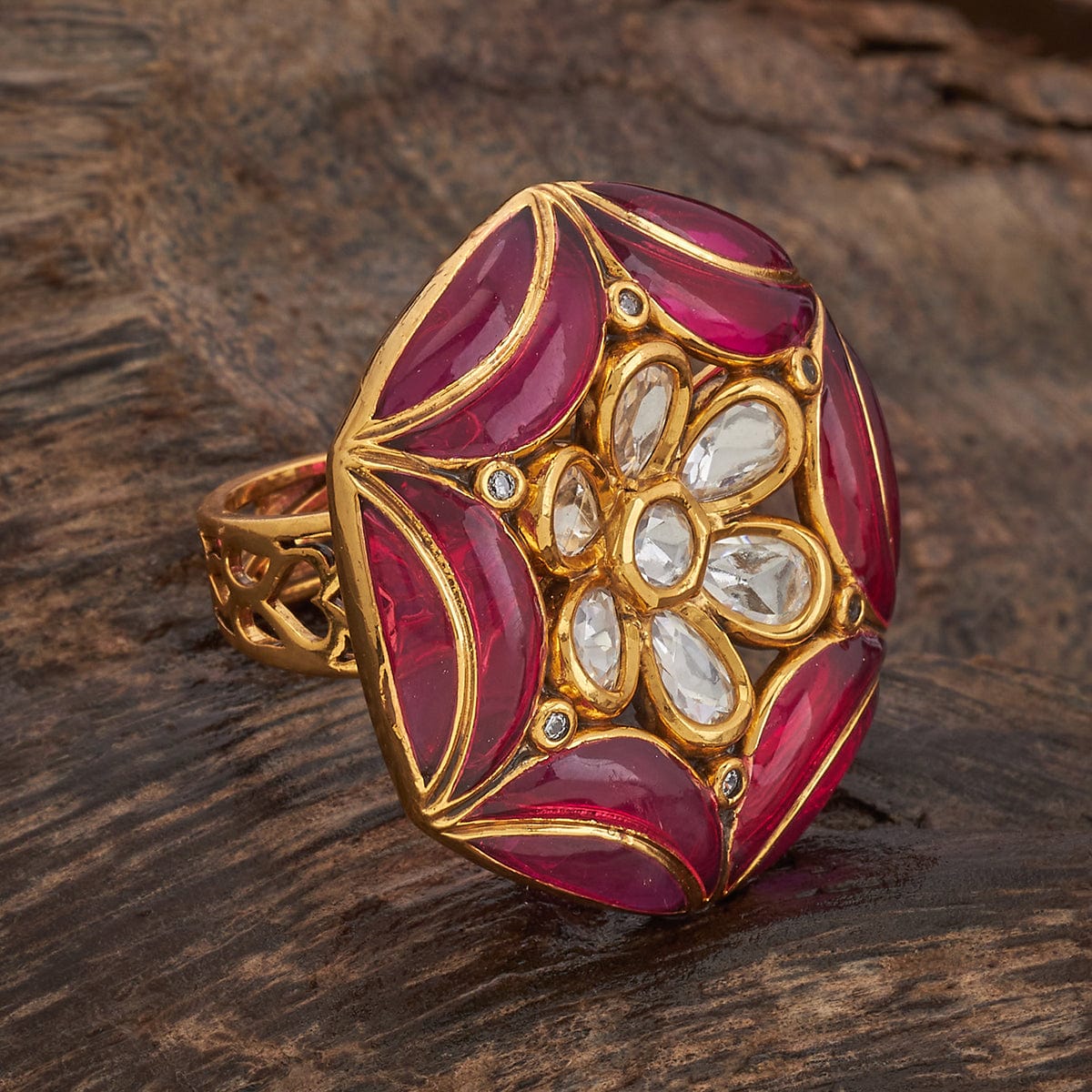 Kundan Finger Ring Kundan Finger Ring 182248