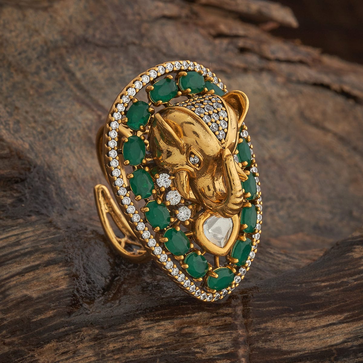 Kundan Finger Ring Kundan Finger Ring 182250