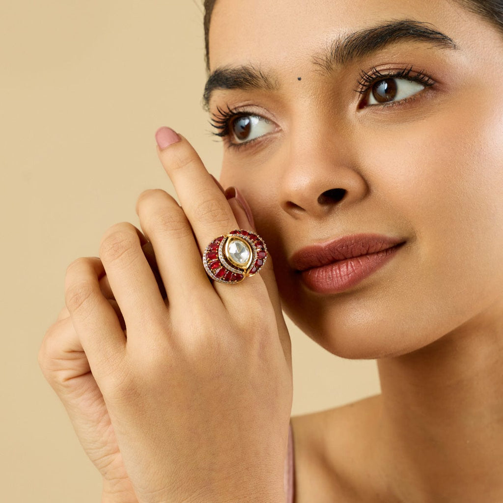 Kundan Finger Ring Kundan Finger Ring 184812