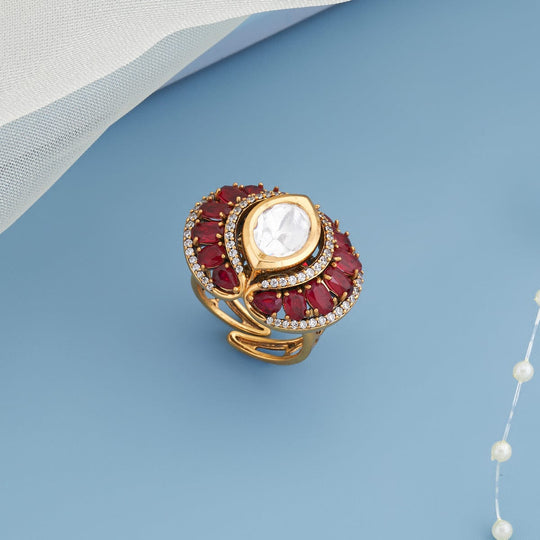 Kundan Finger Ring Kundan Finger Ring 184812