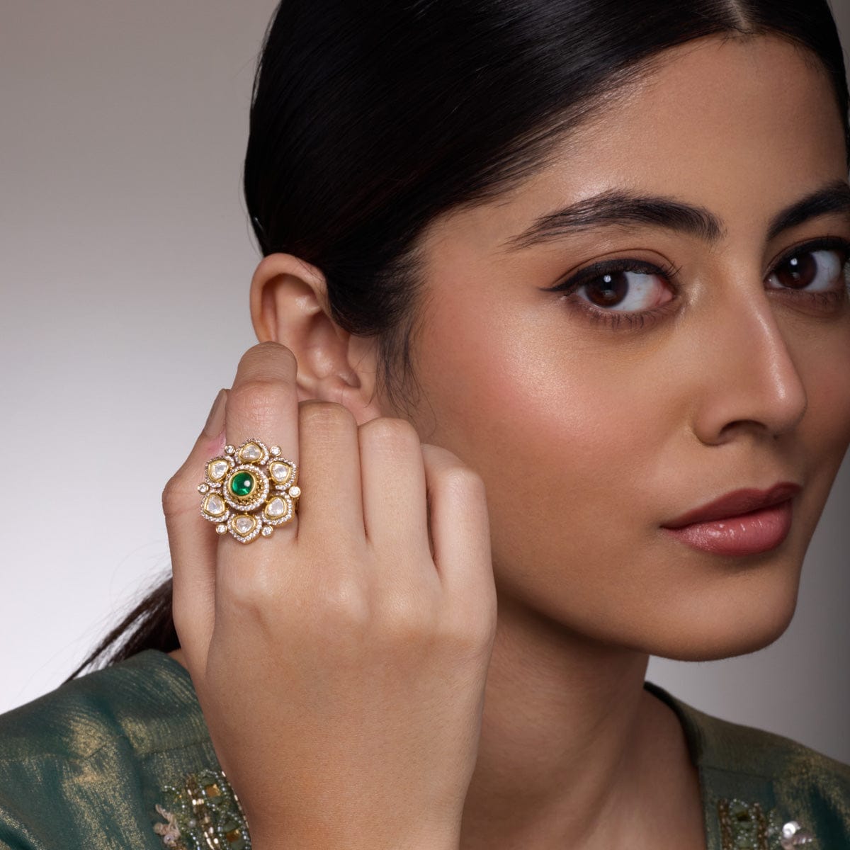 Kundan Finger Ring Kundan Finger Ring 187898