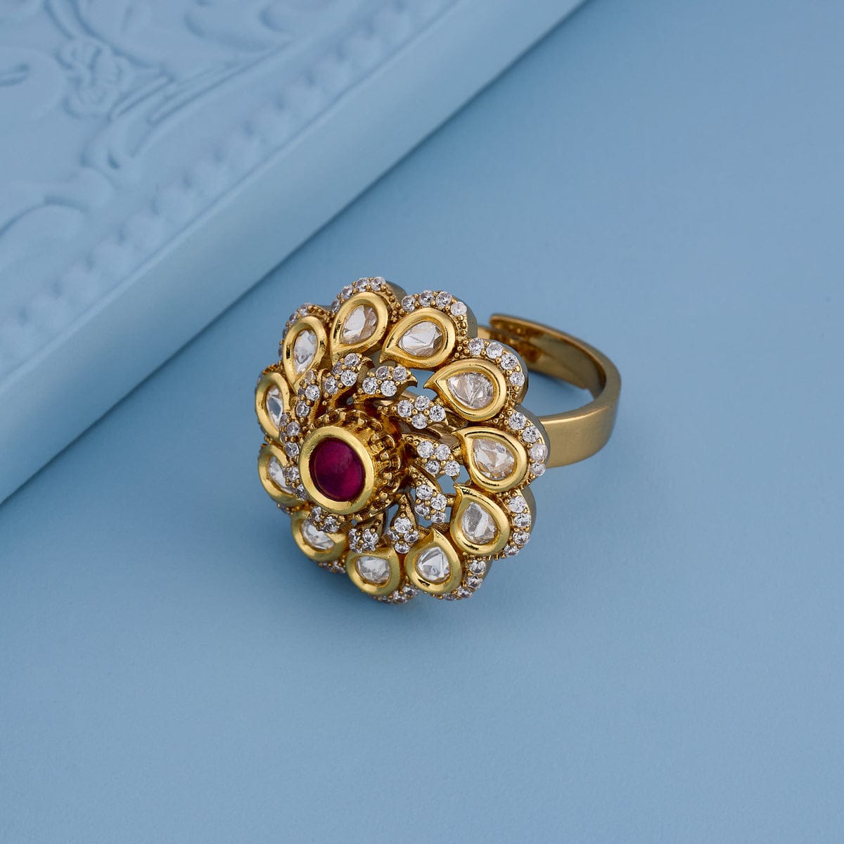 Kundan Finger Ring Kundan Finger Ring 187899