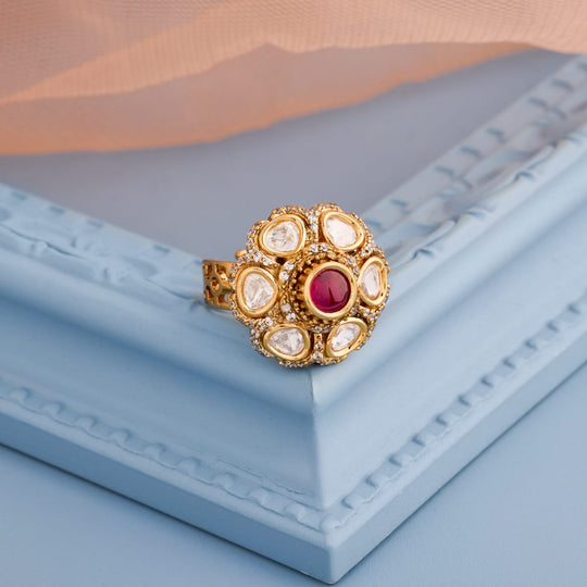 Kundan Finger Ring Kundan Finger Ring 187900