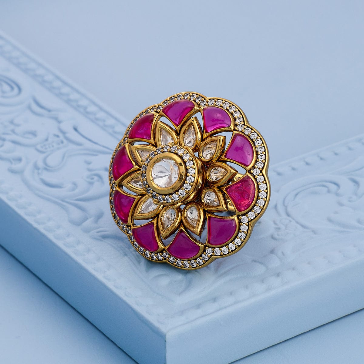 Kundan Finger Ring Kundan Finger Ring 189200