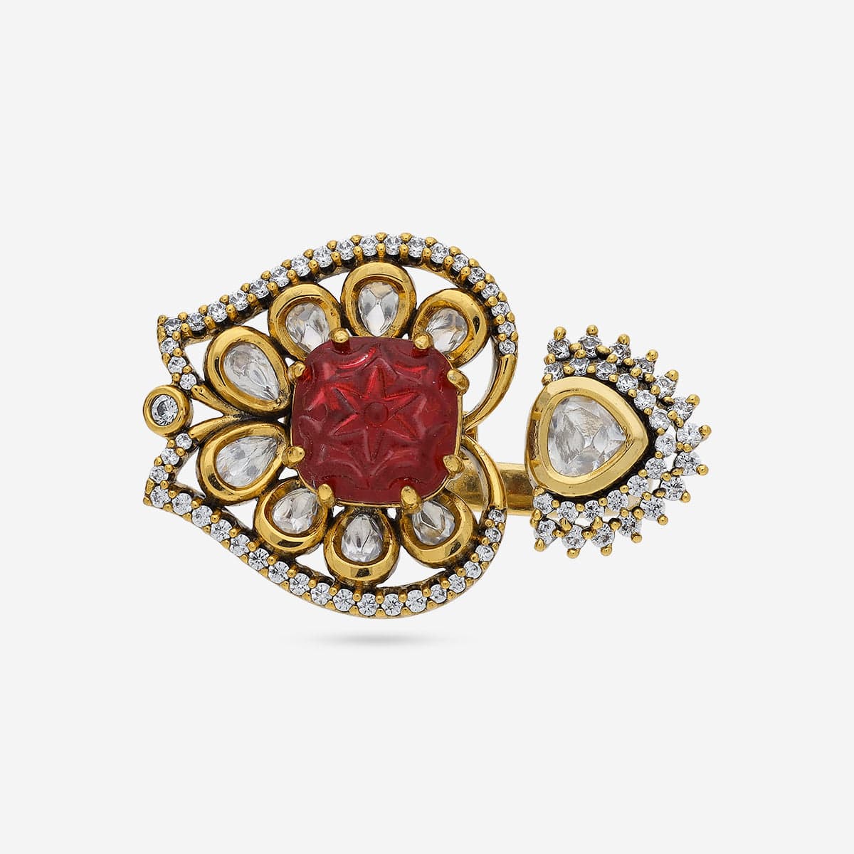 Kundan Finger Ring Kundan Finger Ring 193207