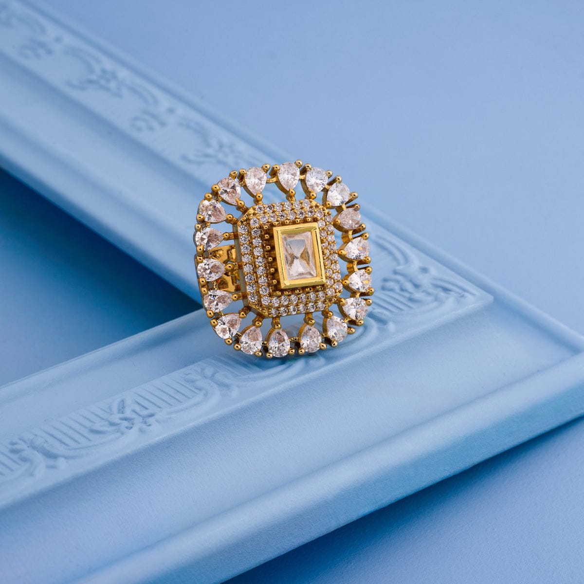 Kundan Finger Ring Kundan Finger Ring 193673