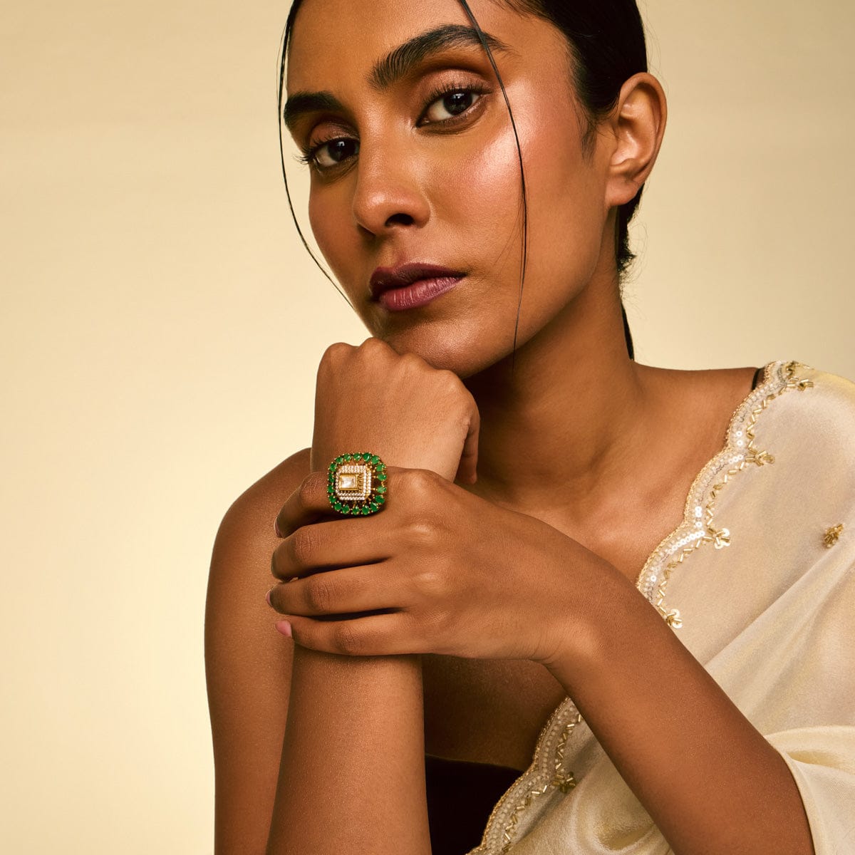 Kundan Finger Ring Kundan Finger Ring 193673