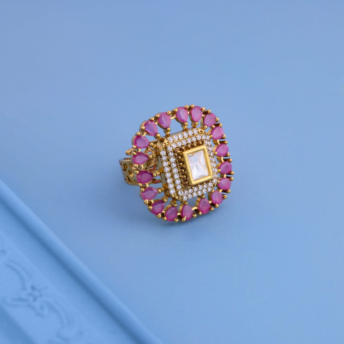 Kundan Finger Ring Kundan Finger Ring 193673