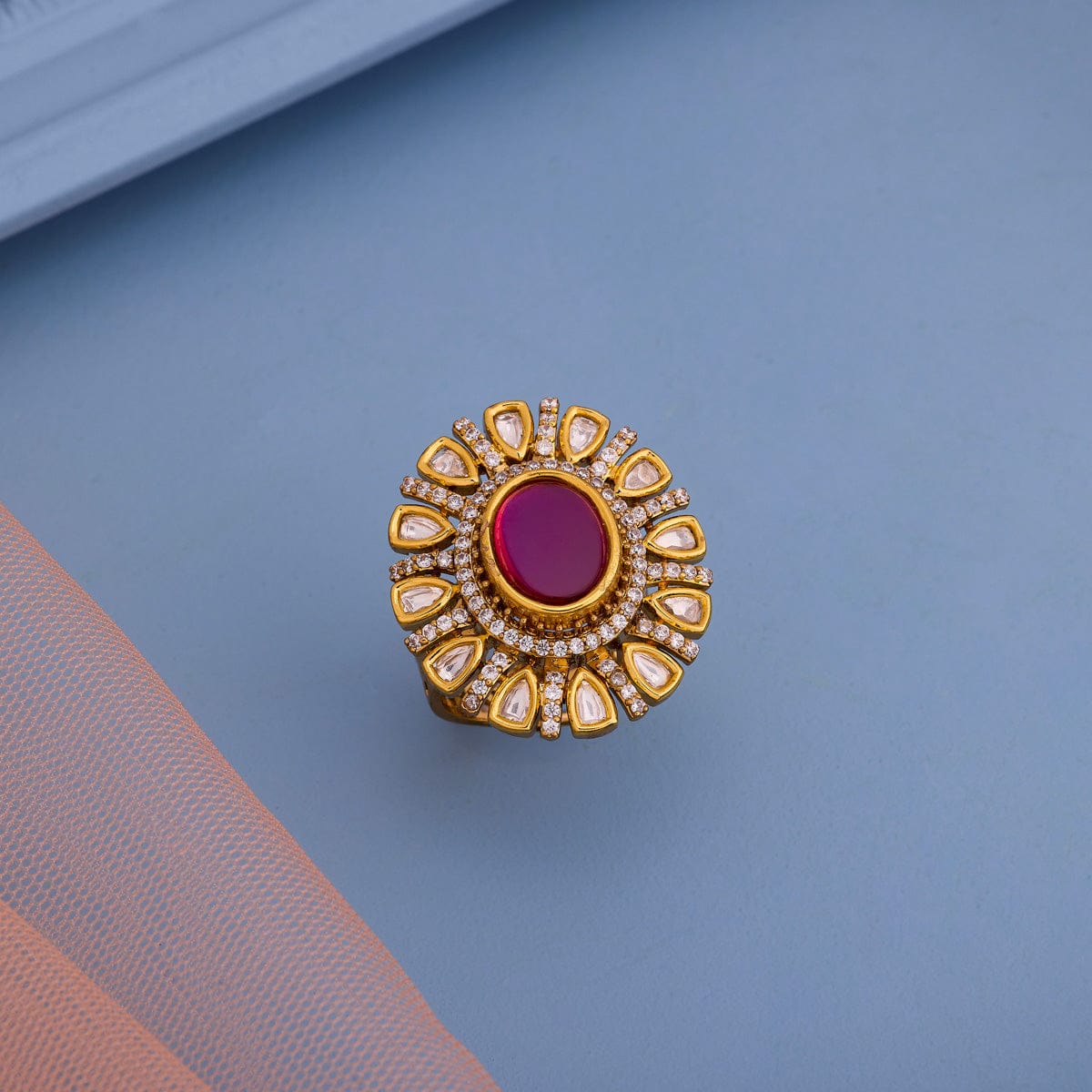 Kundan Finger Ring Kundan Finger Ring 193675