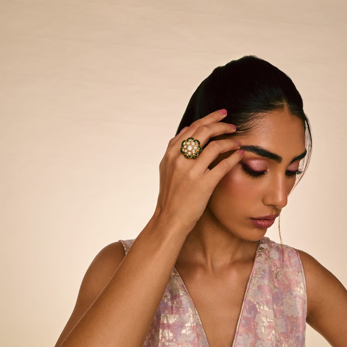Kundan Finger Ring Kundan Finger Ring 196786