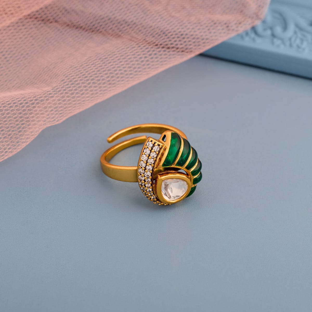 Kundan Finger Ring Kundan Finger Ring 199623