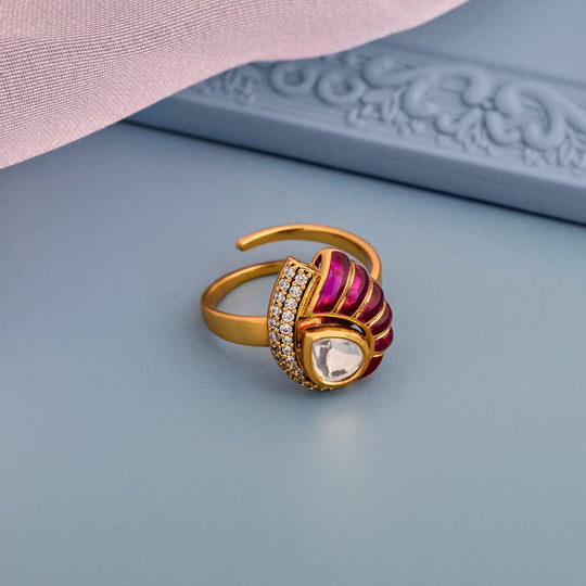 Kundan Finger Ring Kundan Finger Ring 199623