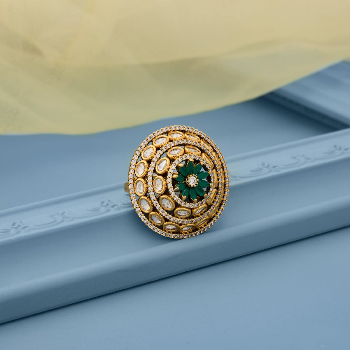 Kundan Finger Ring Kundan Finger Ring 202652
