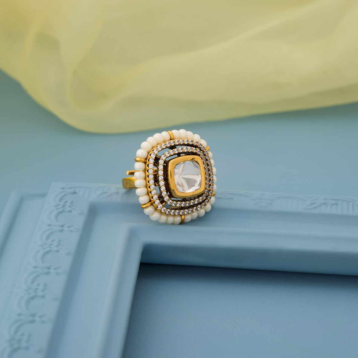 Kundan Finger Ring Kundan Finger Ring 202656