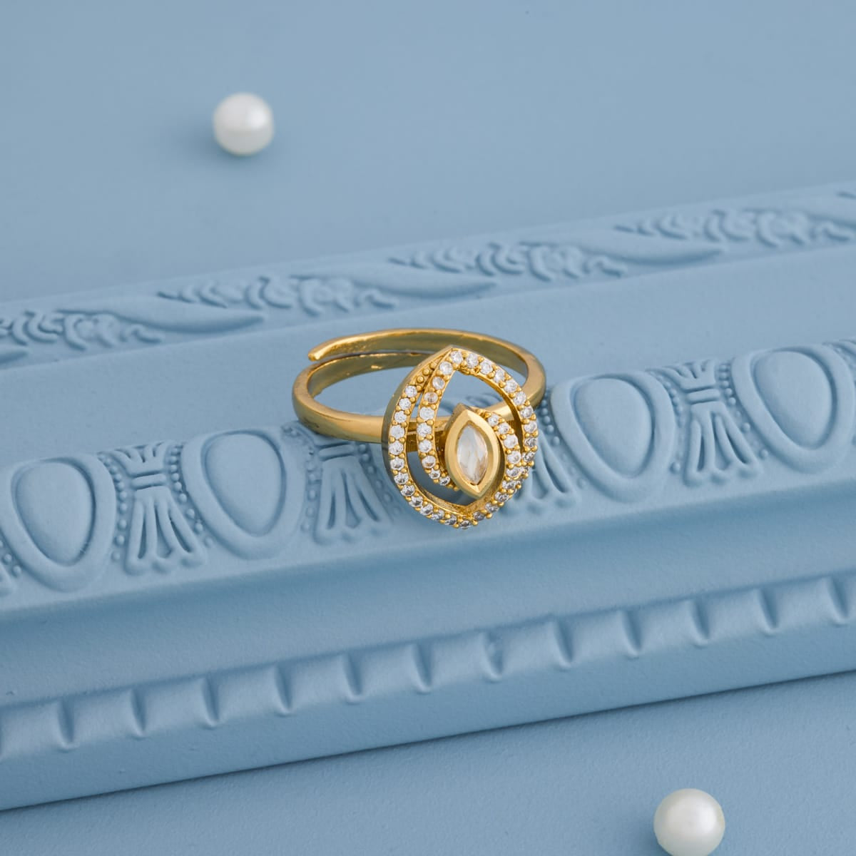 Kundan Finger Ring Kundan Finger Ring 204474