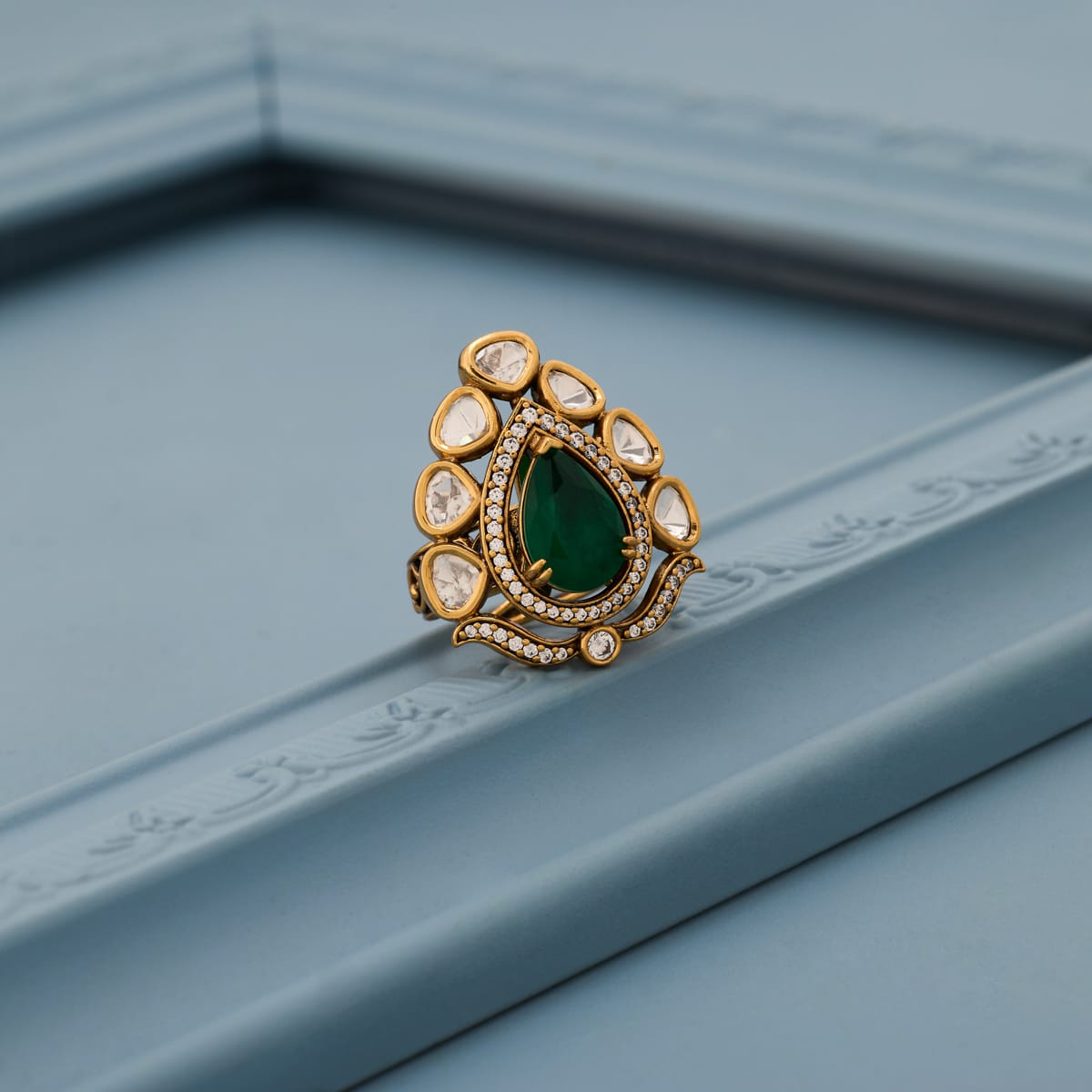 Kundan Finger Ring Kundan Finger Ring 204687