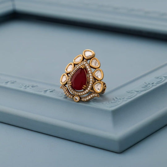 Kundan Finger Ring Kundan Finger Ring 204687