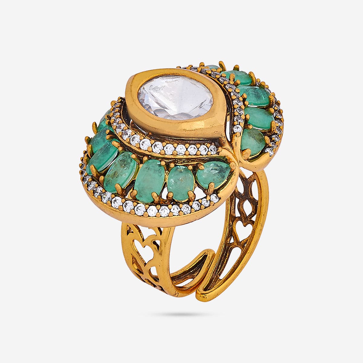 Kundan Finger Ring Kundan Finger Ring 184812