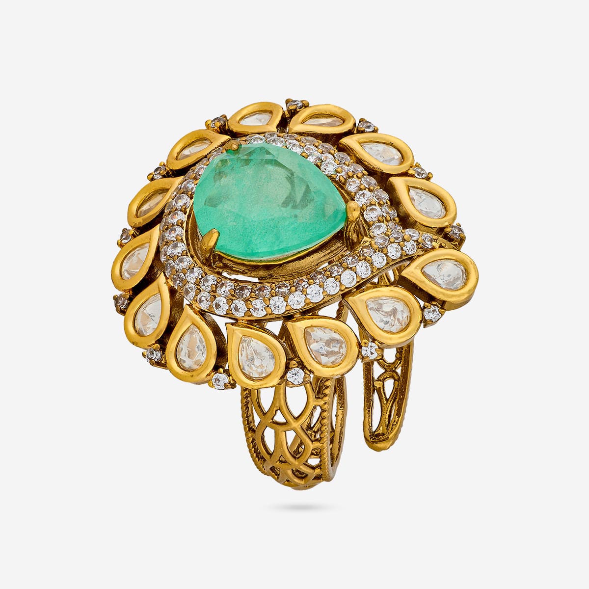 Kundan Finger Ring Kundan Finger Ring 198799