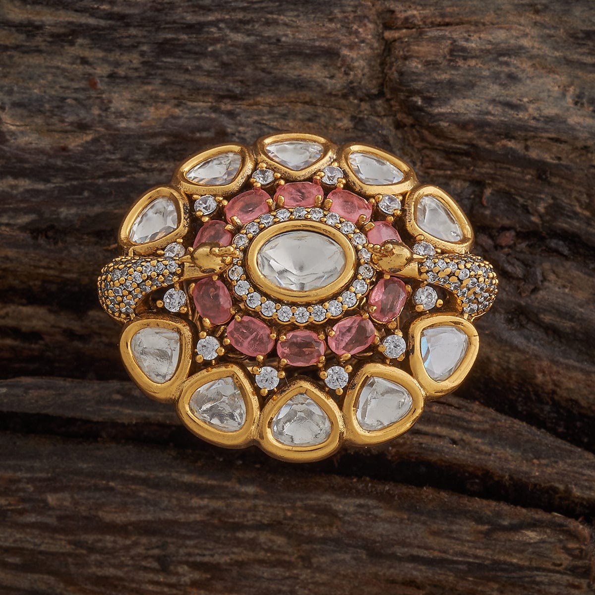 Kundan Finger Ring Kundan Finger Ring 181106