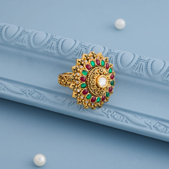 Kundan Finger Ring Kundan Finger Ring 202655