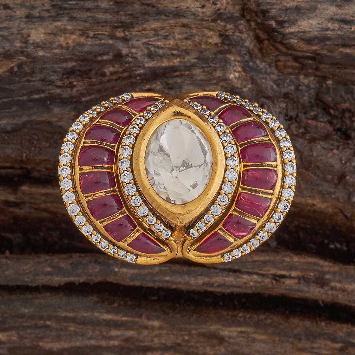 Kundan Finger Ring Kundan Finger Ring 182226