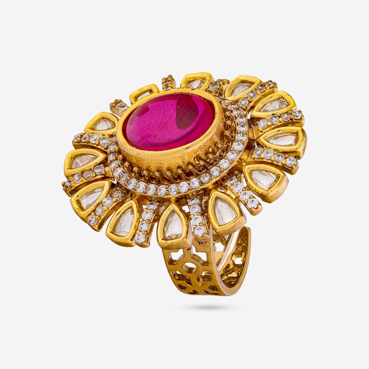 Kundan Finger Ring Kundan Finger Ring 193675