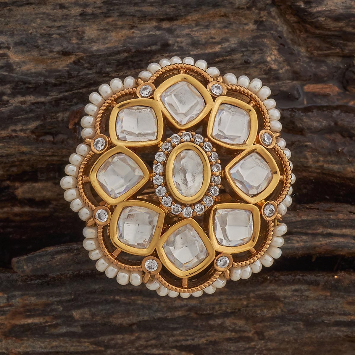 Kundan Finger Ring Kundan Finger Ring 182155