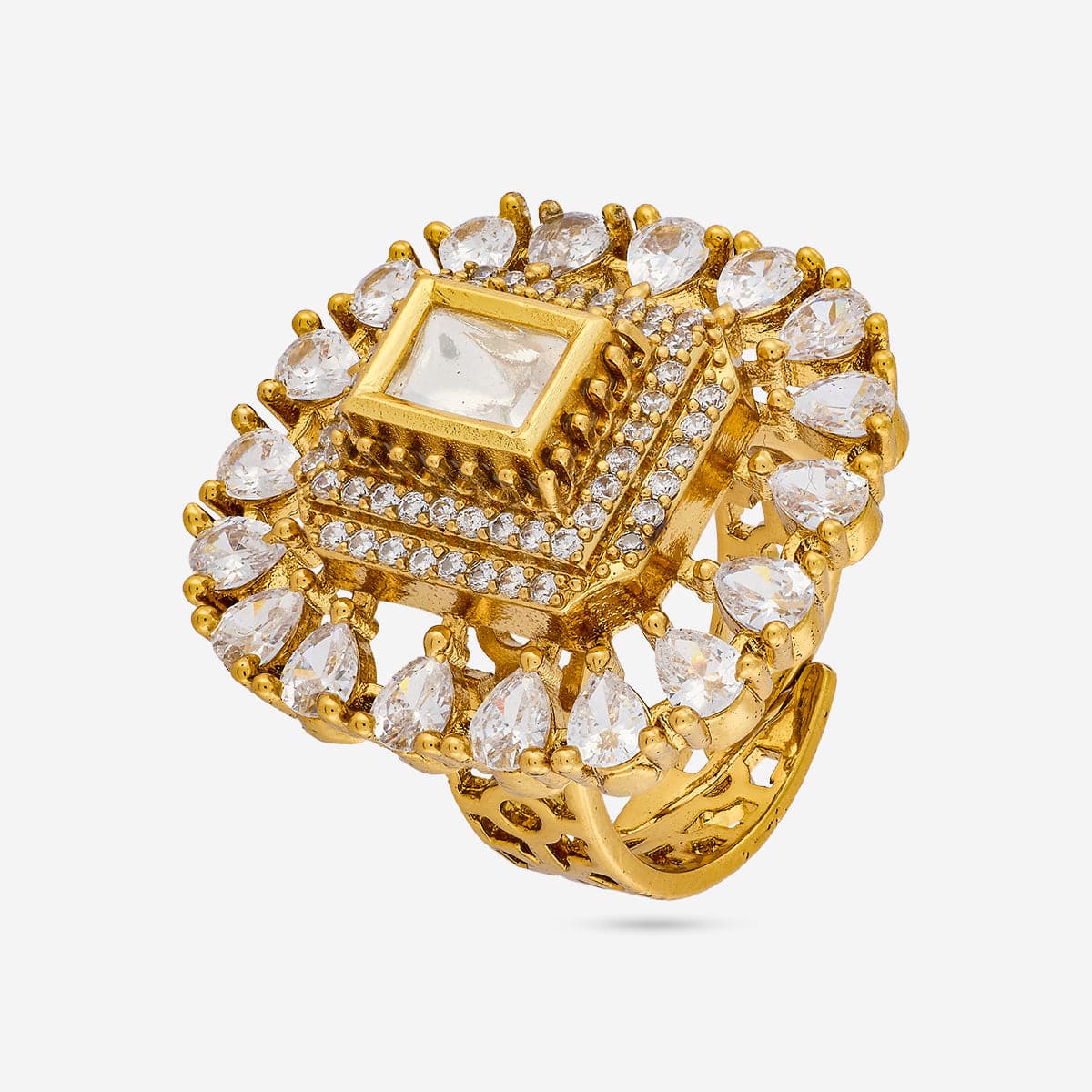 Kundan Finger Ring Kundan Finger Ring 193673