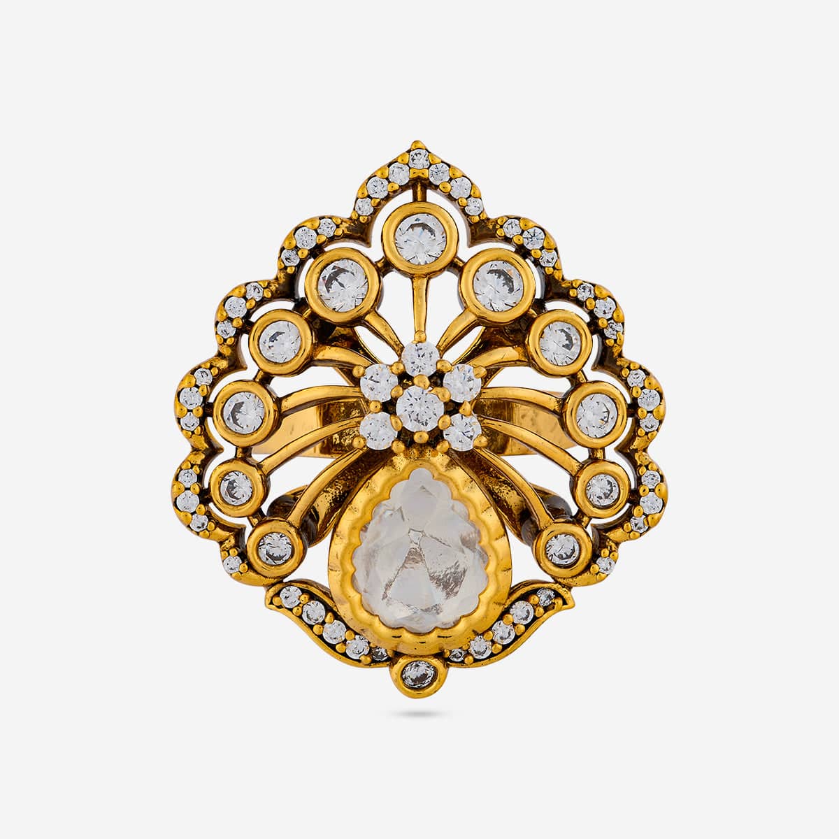 Kundan Finger Ring Kundan Finger Ring 196785
