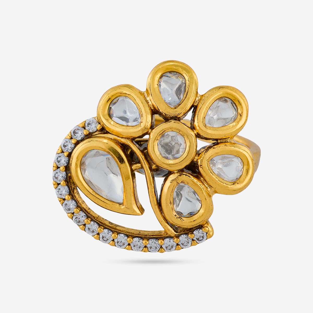 Kundan Finger Ring Kundan Finger Ring 196892