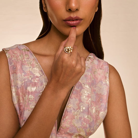 Kundan Finger Ring Kundan Finger Ring 196892