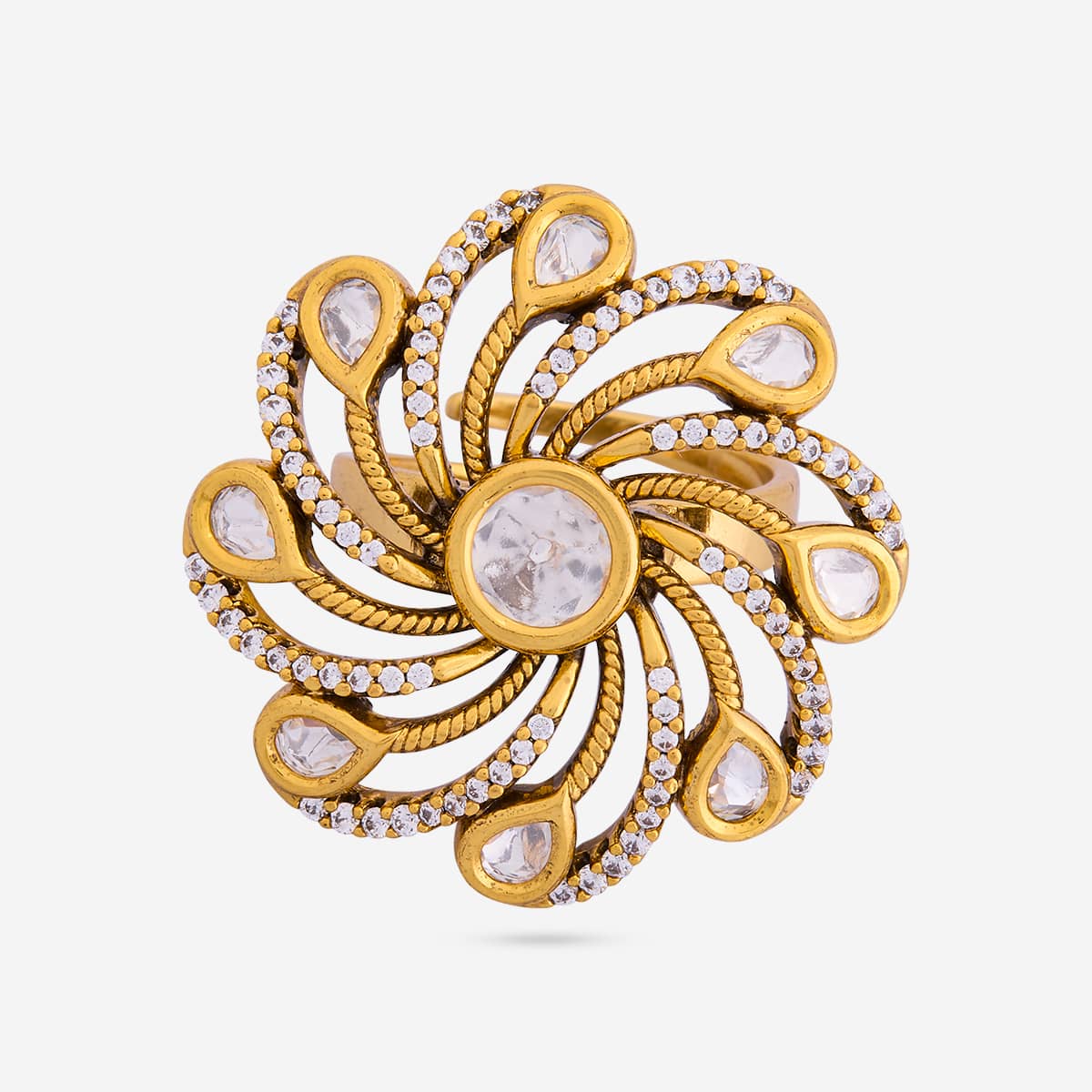 Kundan Finger Ring Kundan Finger Ring 196894