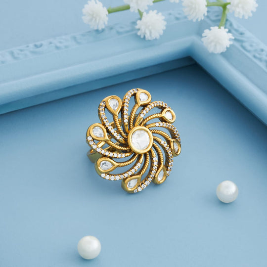 Kundan Finger Ring Kundan Finger Ring 196894