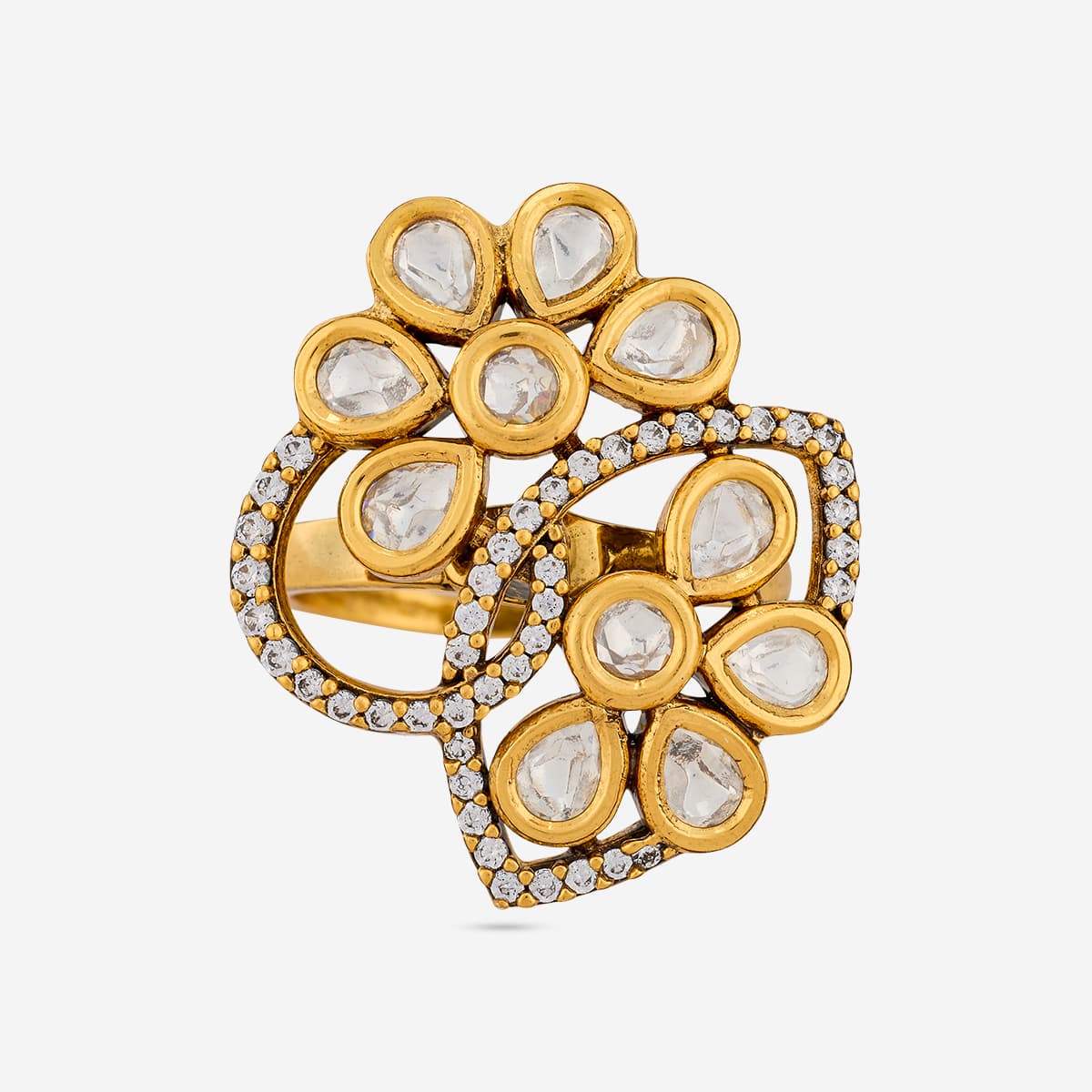 Kundan Finger Ring Kundan Finger Ring 197196