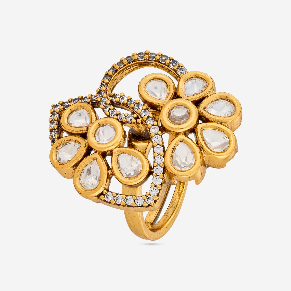 Kundan Finger Ring Kundan Finger Ring 197196