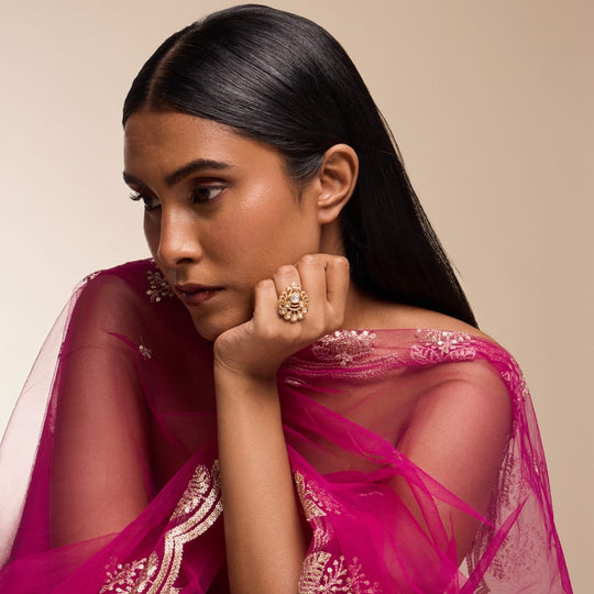 Kundan Finger Ring Kundan Finger Ring 197197