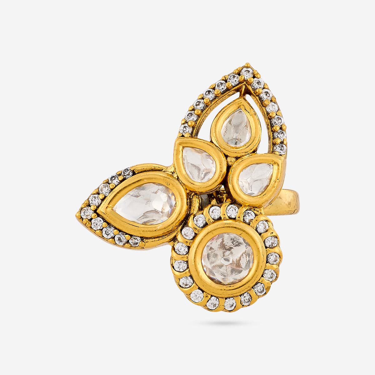 Kundan Finger Ring Kundan Finger Ring 197198