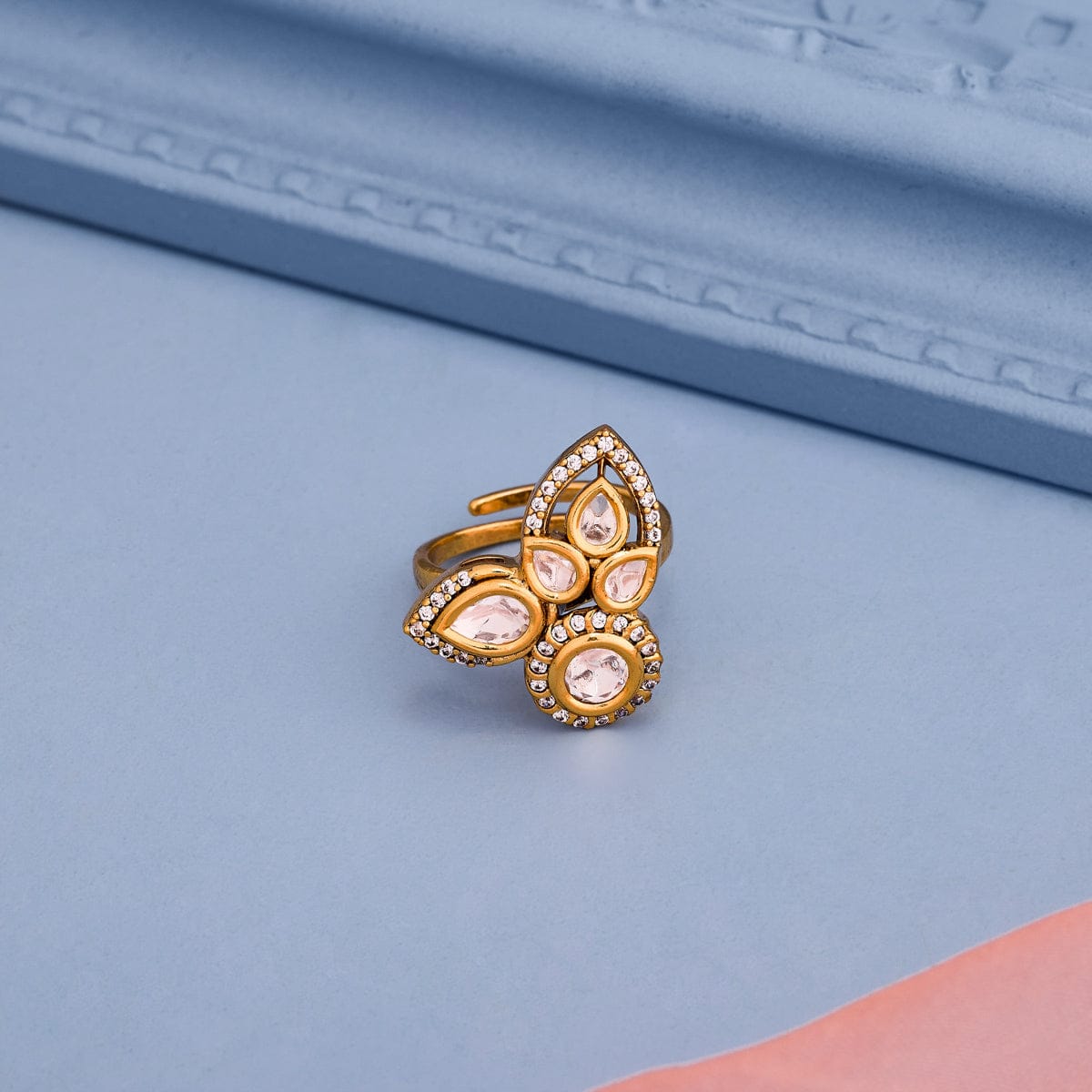 Kundan Finger Ring Kundan Finger Ring 197198