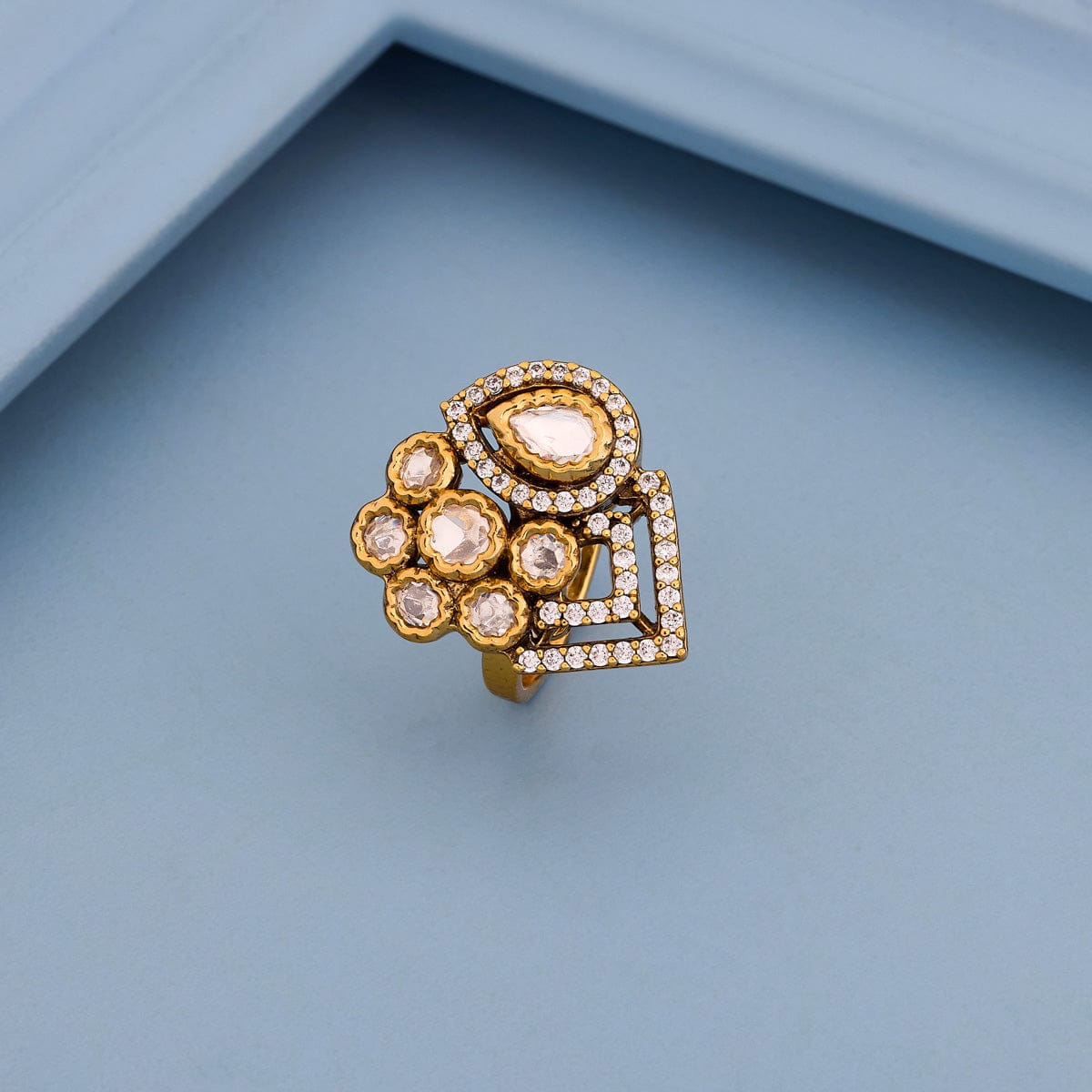 Kundan Finger Ring Kundan Finger Ring 197199